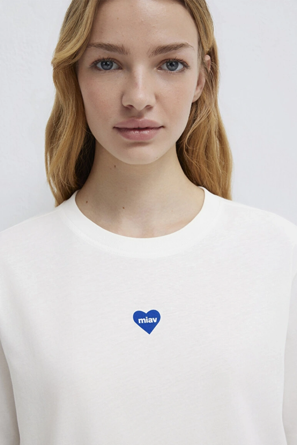 MİAV BASKILI TİŞÖRT Kırık Beyaz