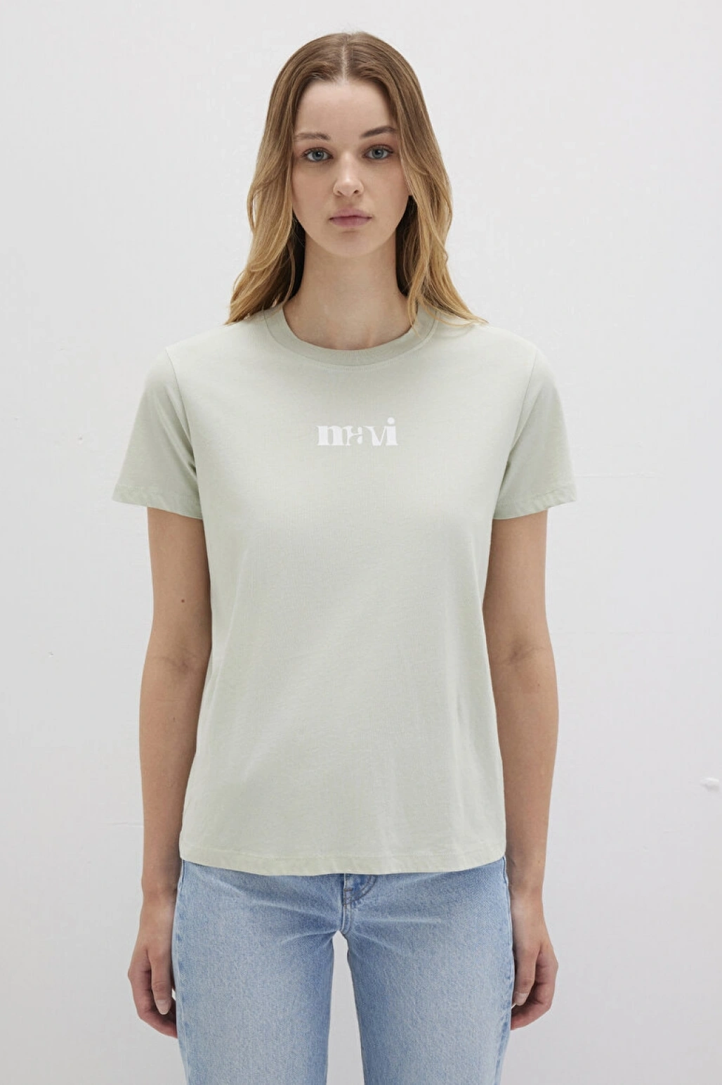 Mavi Baskılı Yeşil Tişört Regular Fit / Normal Kesim