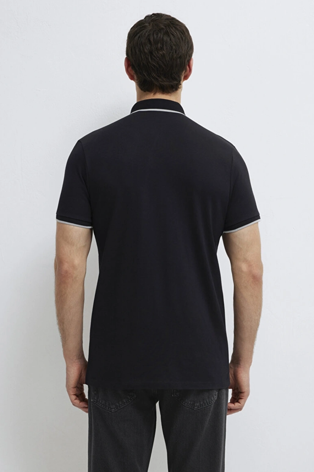 MAVİ Siyah Polo Tişört