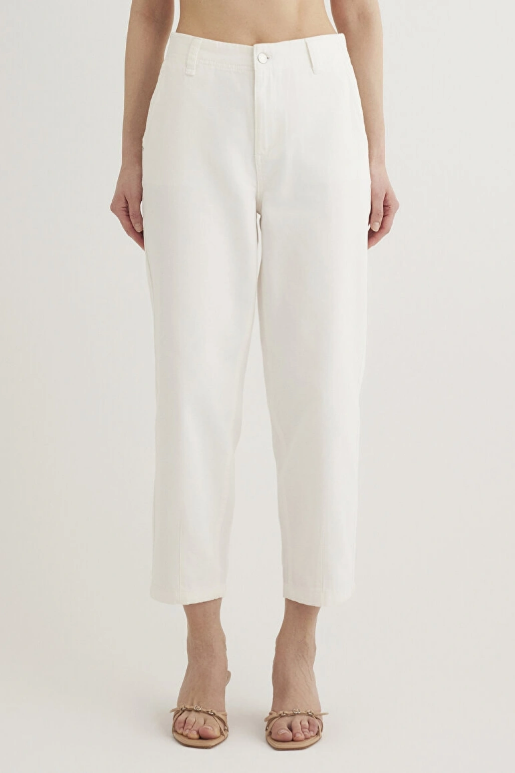 MAVİ DOKUMA PANTOLON Kırık Beyaz