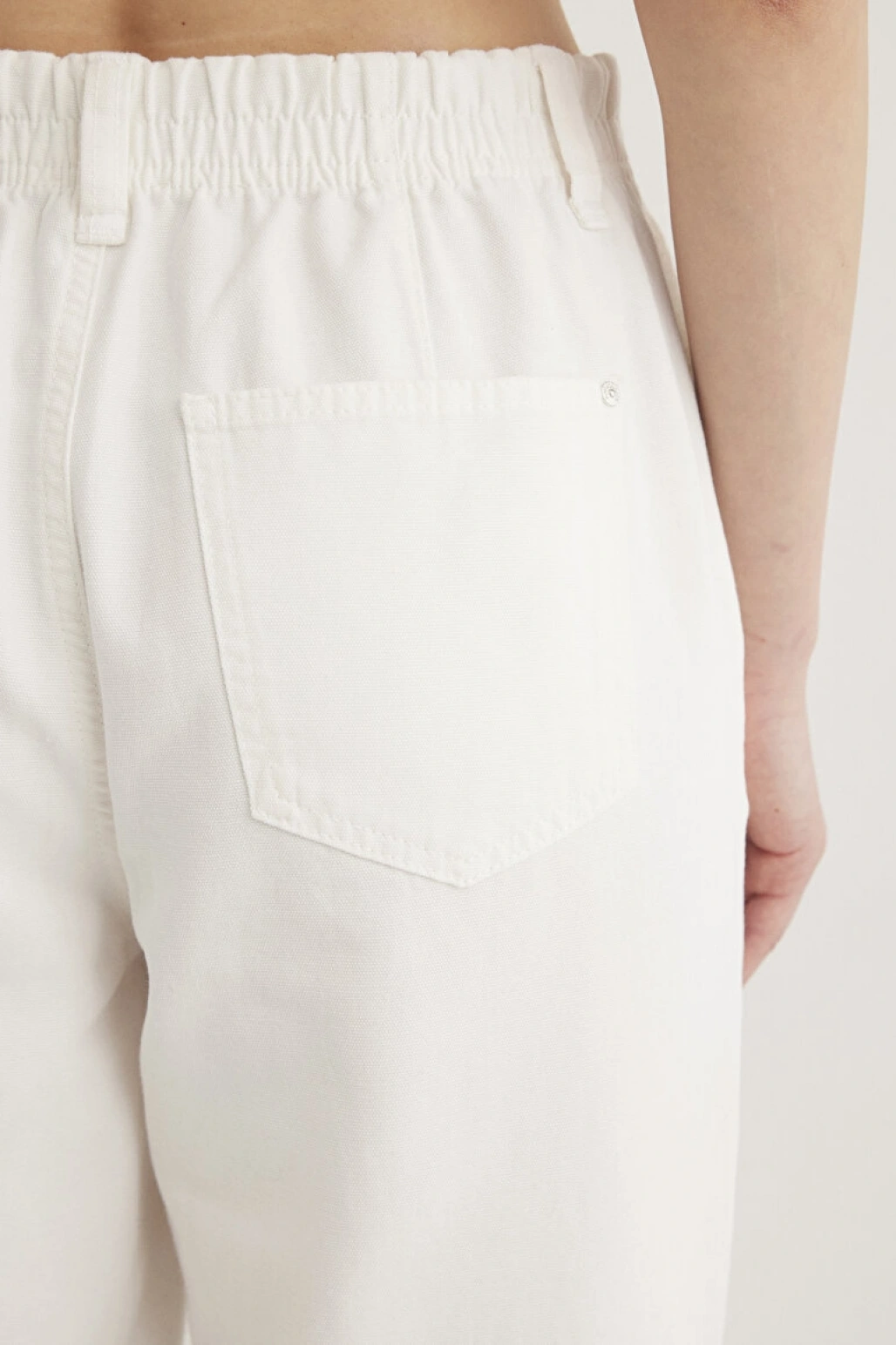 MAVİ DOKUMA PANTOLON Kırık Beyaz