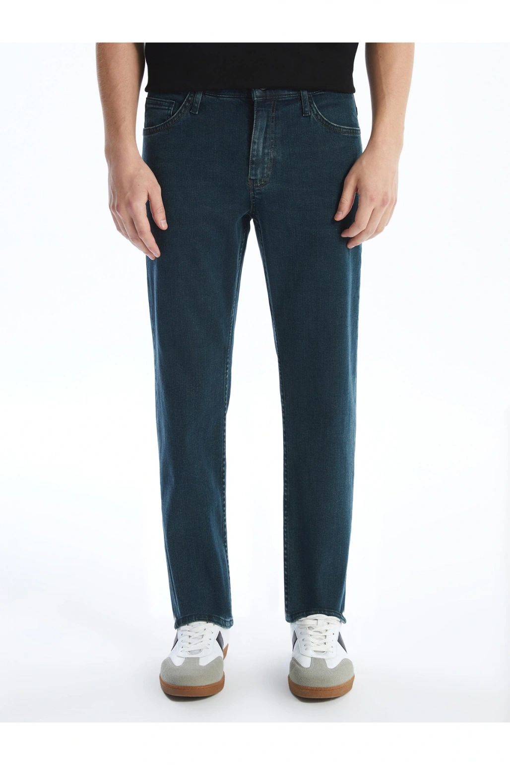 LCW Jeans Yeşil 779 Regular Fit Erkek Jean Pantolon