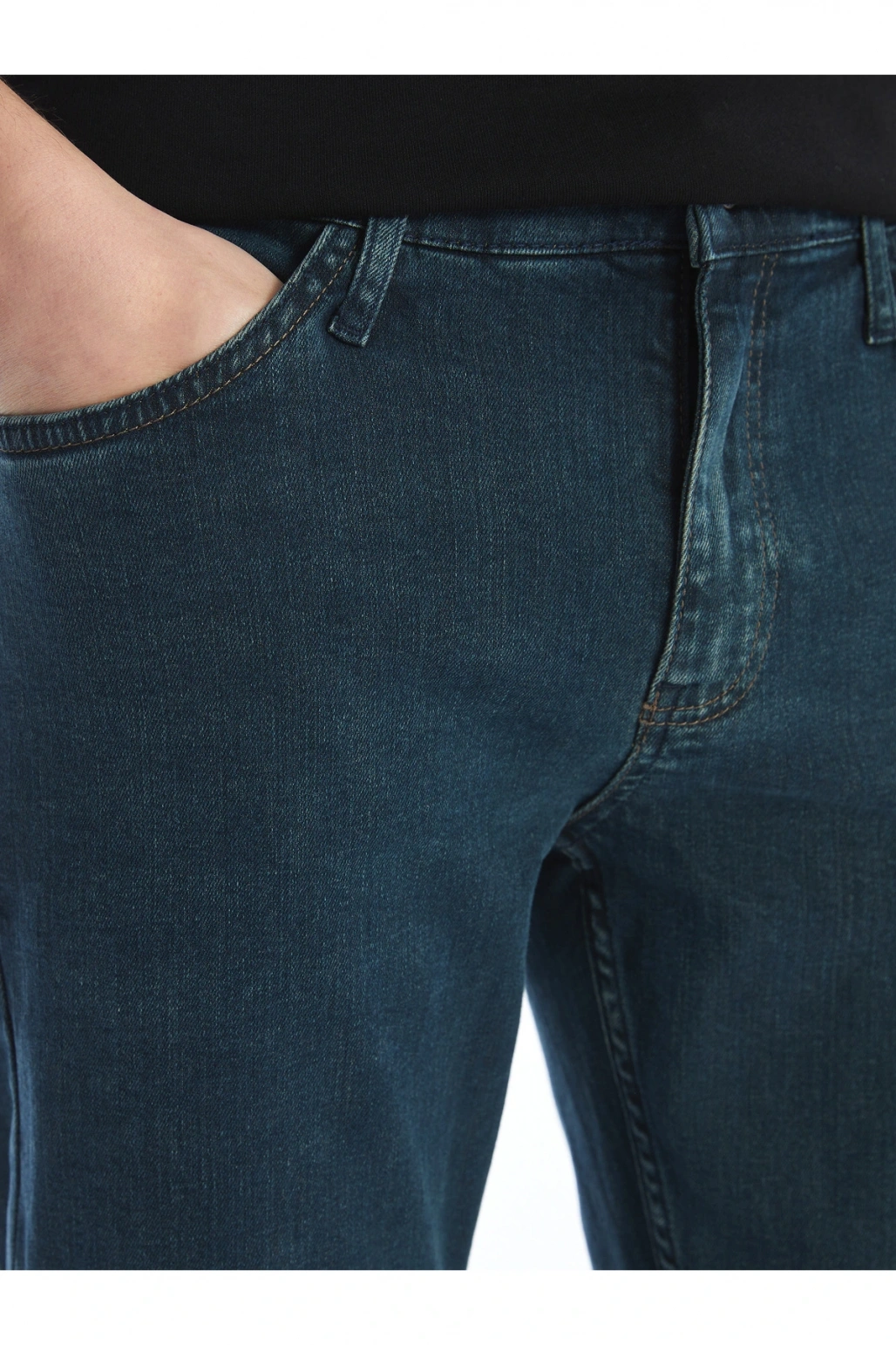 LCW Jeans Yeşil 779 Regular Fit Erkek Jean Pantolon