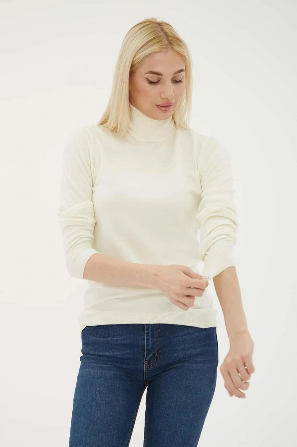 Baıkçı Yaka Kazak Ekru