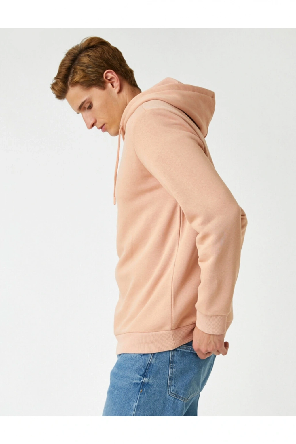 Basic Kapşonlu Sweatshirt