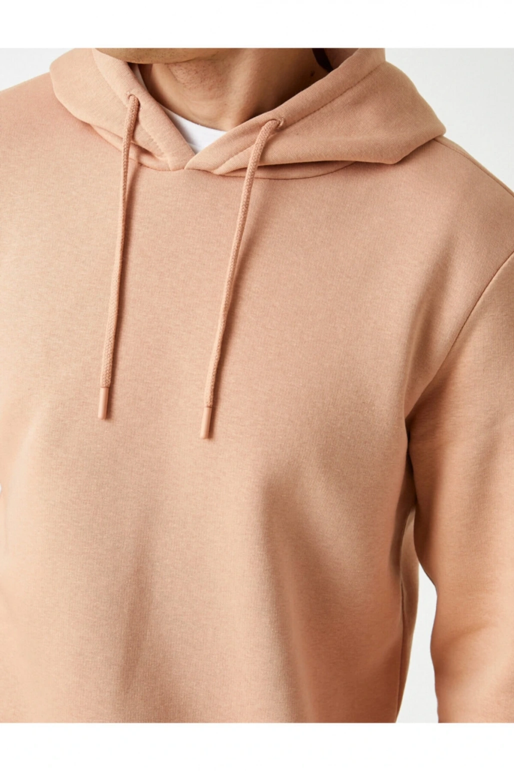 Basic Kapşonlu Sweatshirt