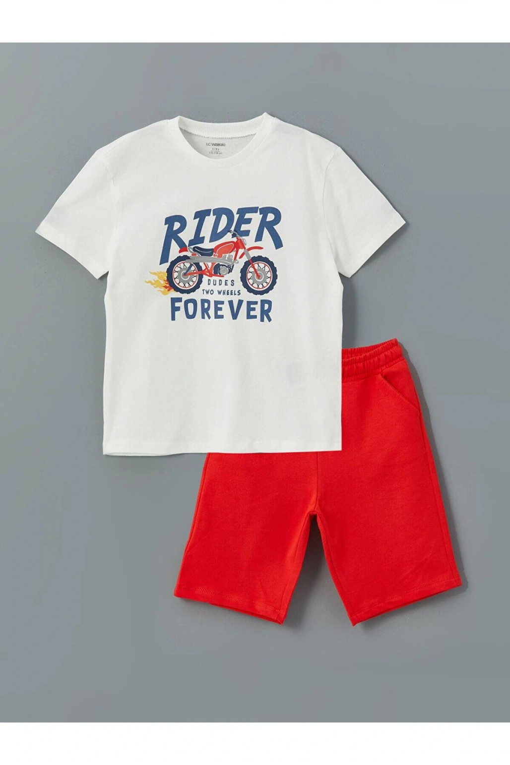 Baskılı Erkek Çocuk Tişört Ve Şort 2li (S5)