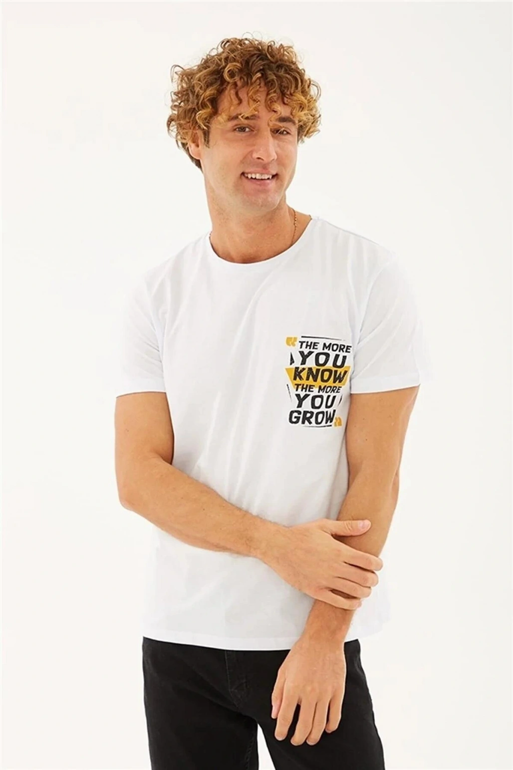 Baskılı T-shirt 23y-tst0694e1