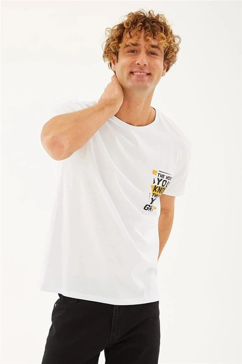 Baskılı T-shirt 23y-tst0694e1