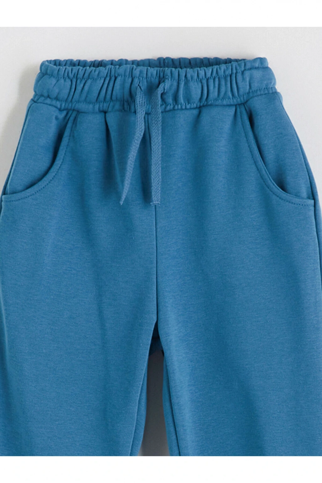 Bej Bisiklet Yaka Baskılı Erkek Çocuk Sweatshirt Ve Eşofman Alt 2li