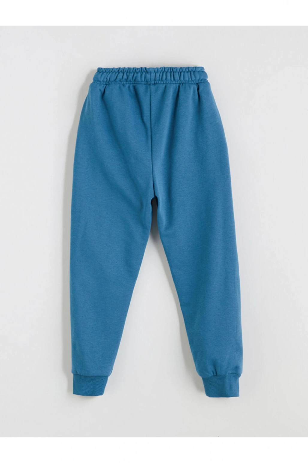 Bej Bisiklet Yaka Baskılı Erkek Çocuk Sweatshirt Ve Eşofman Alt 2li