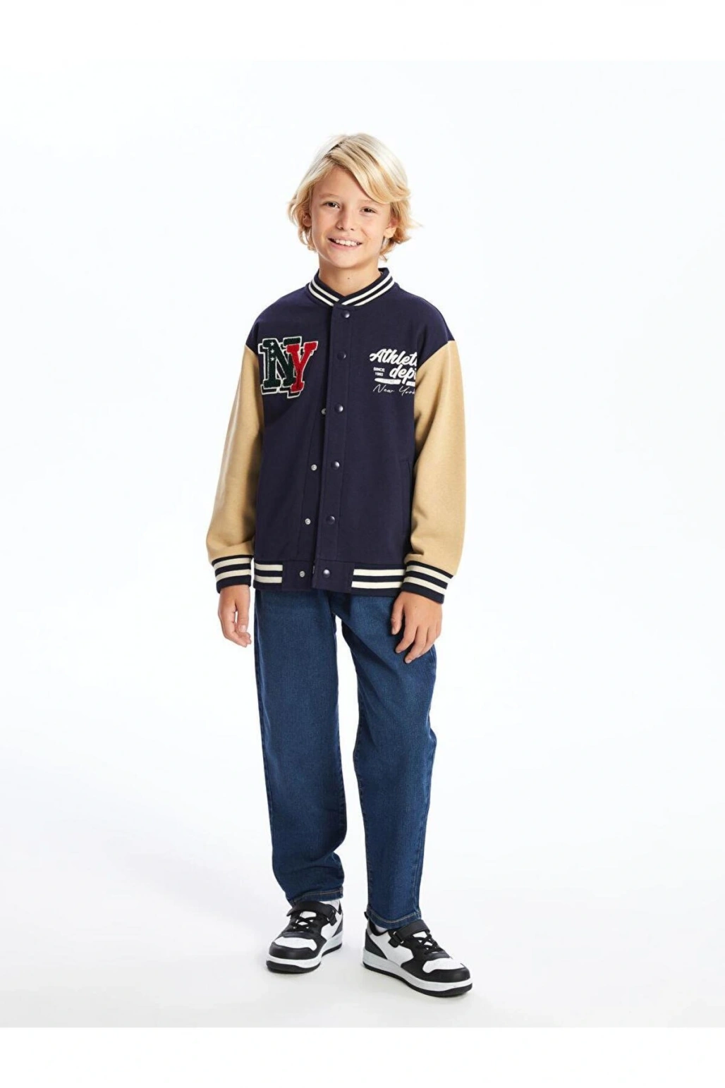 Beli Ayarlanabilir Lastikli Erkek Çocuk Jean Pantolon