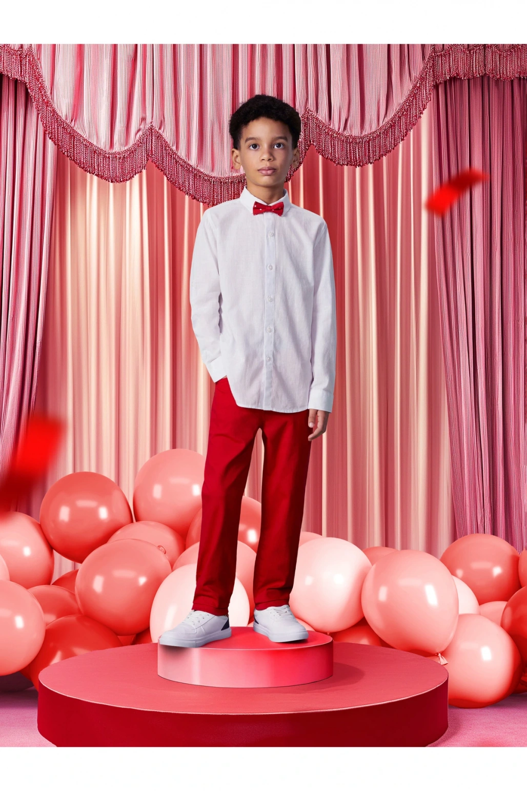 Beli Ayarlanabilir Lastikli Erkek Çocuk Pantolon