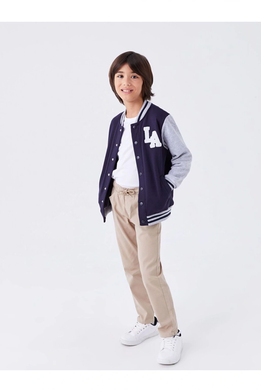 Beli Ayarlanabilir Lastikli Erkek Çocuk Pantolon