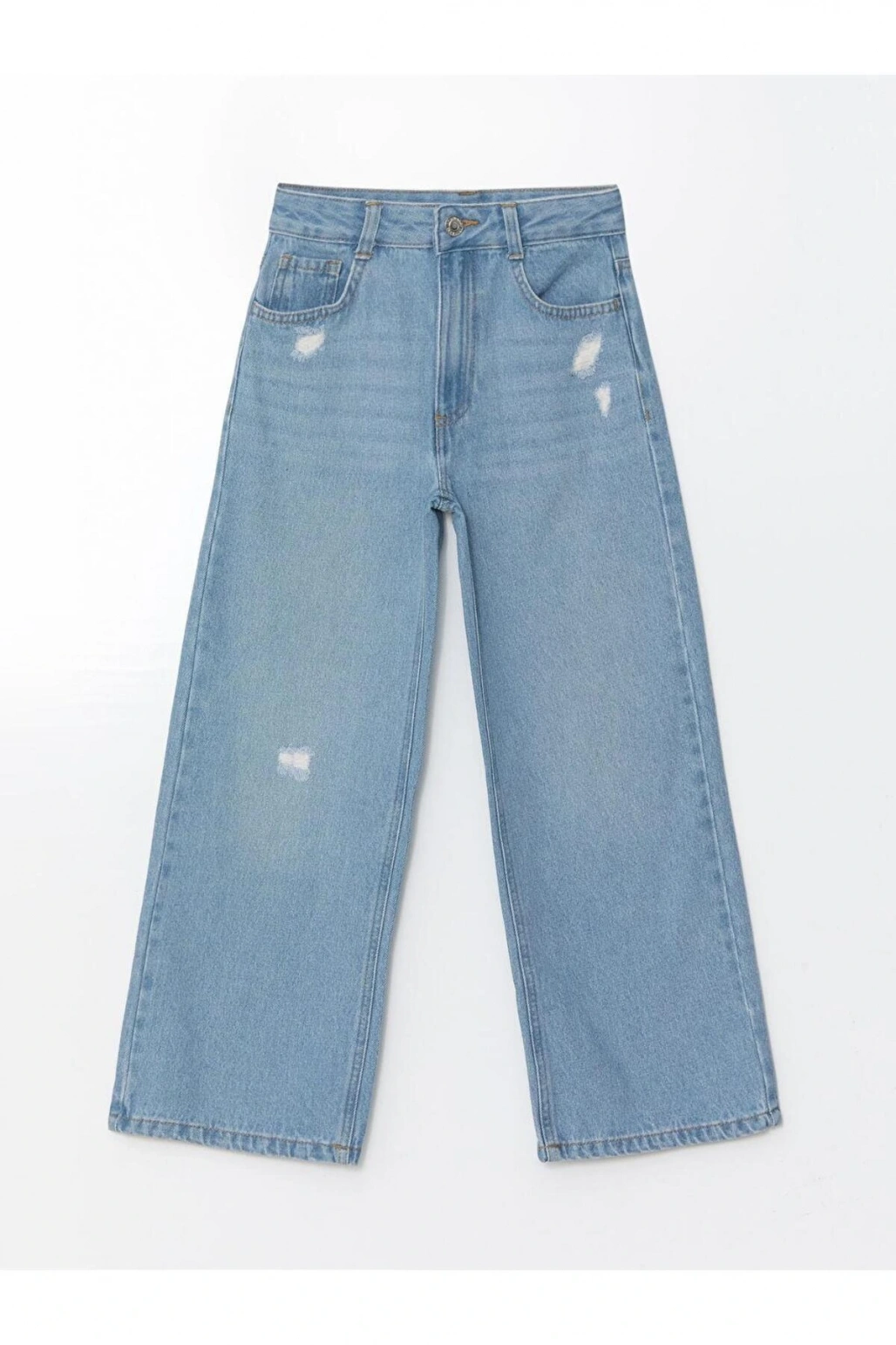 Beli Ayarlanabilir Lastikli Kız Çocuk Jean Pantolon