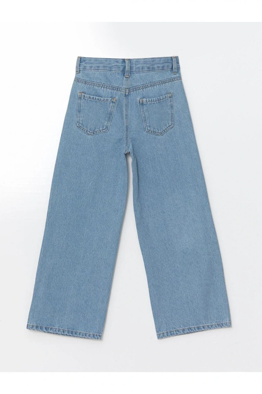 Beli Ayarlanabilir Lastikli Kız Çocuk Jean Pantolon