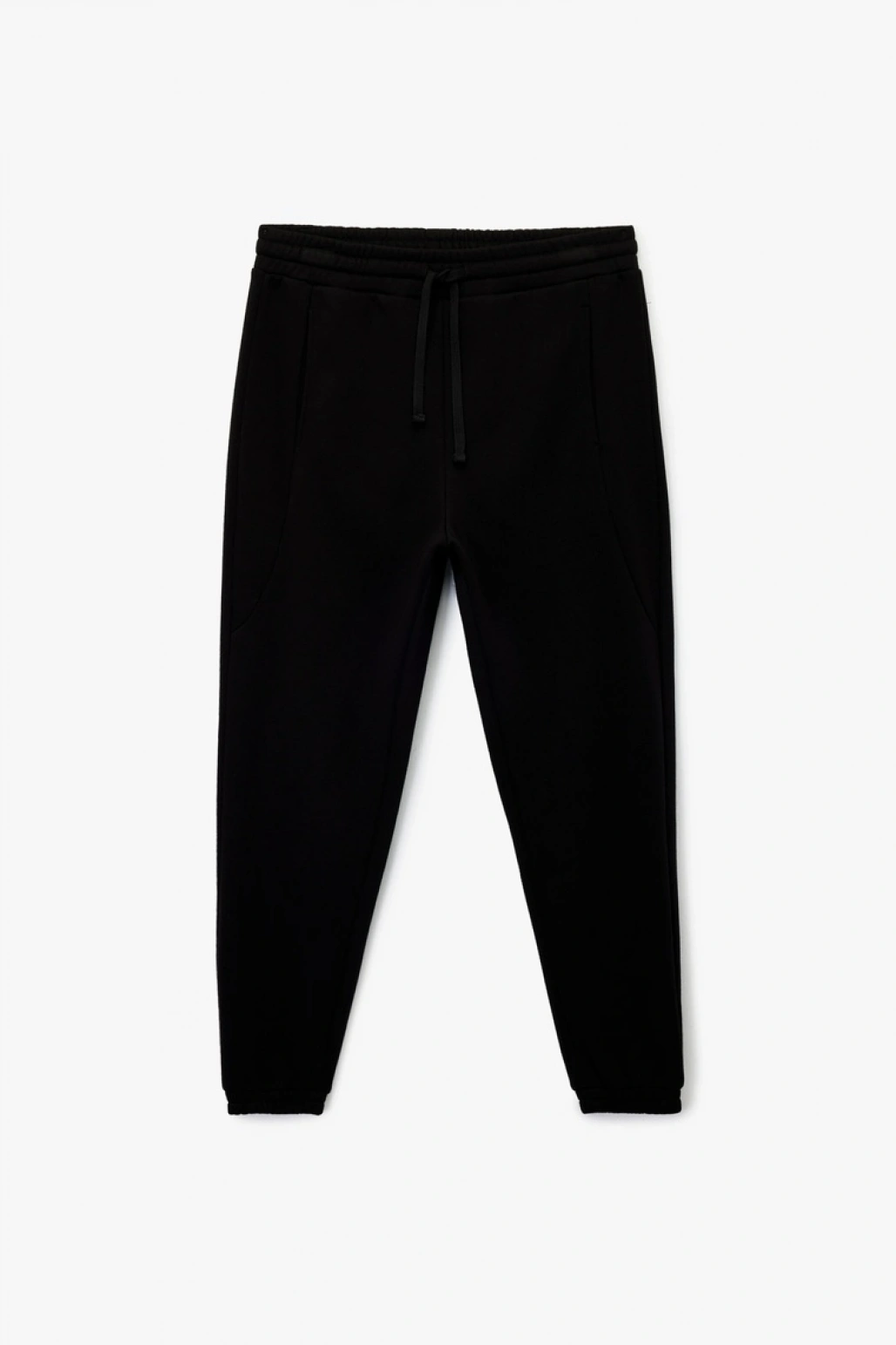 Beli Bağcıklı Şardonlu Cepli Jogger Kışlık Eşofman Altı