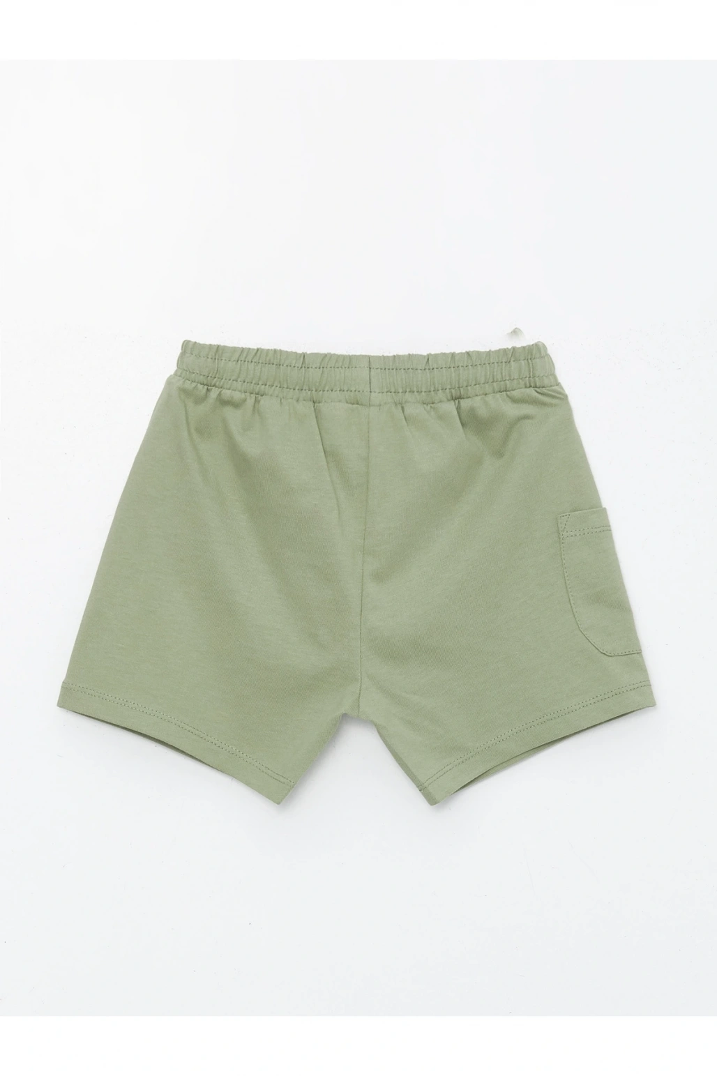 Beli Lastikli Basic Erkek Bebek Şort