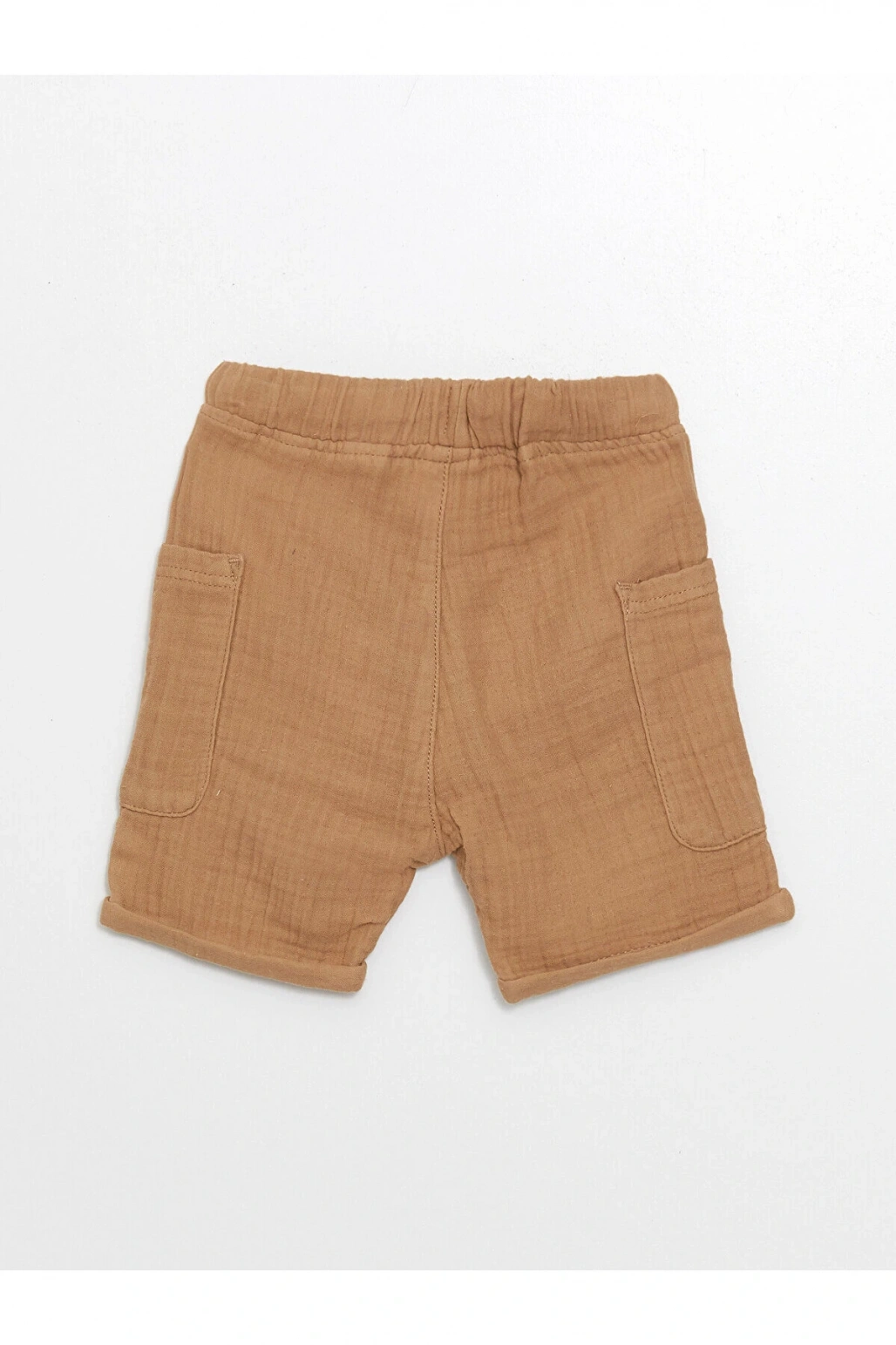 Beli Lastikli Basic Erkek Bebek Şort