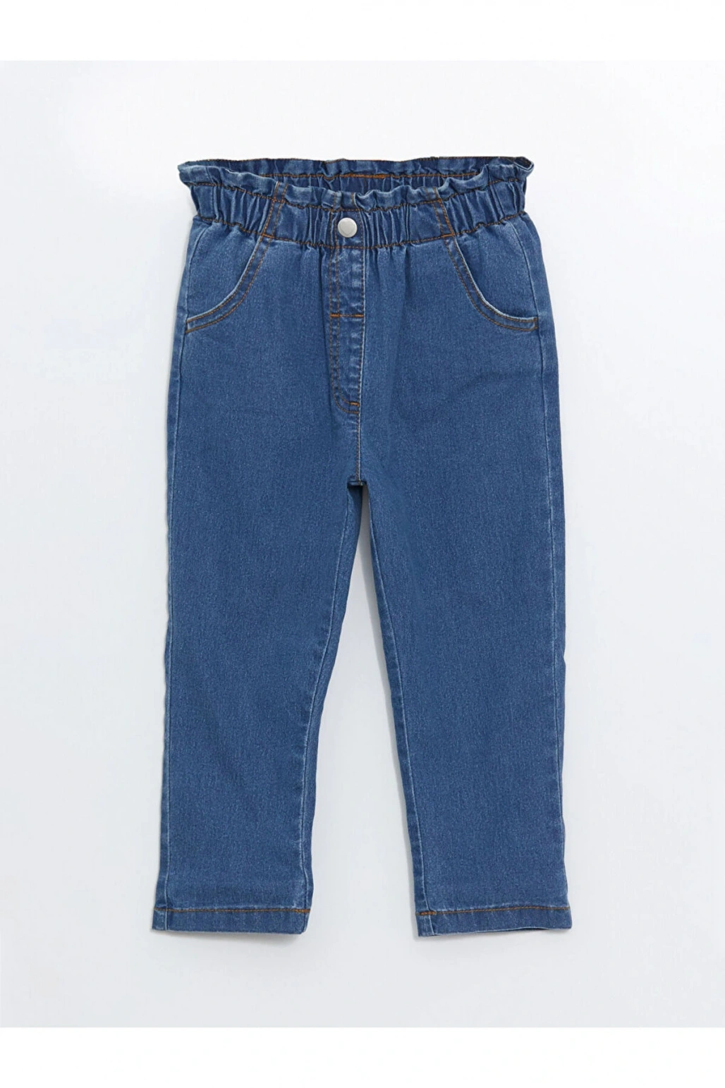 Beli Lastikli Basic Kiz Bebek Jean Pantolon - W4CJ68Z1