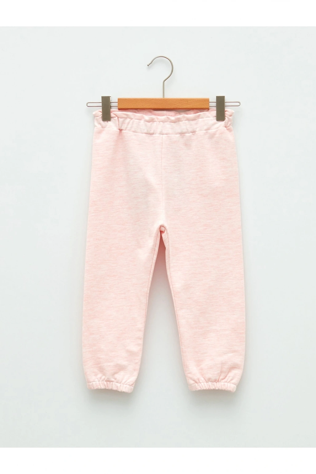 Beli Lastikli Basic Kız Bebek Jogger Eşofman Alt