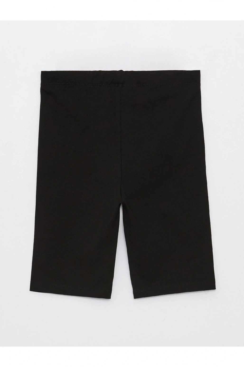 Beli Lastikli Basic Kız Çocuk Kısa Tayt