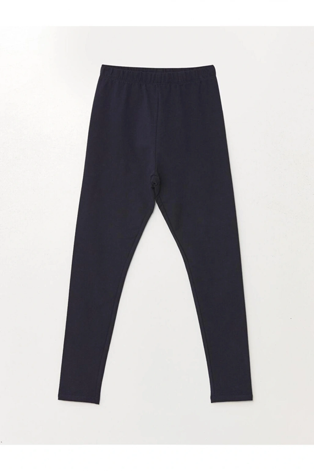 Beli Lastikli Basic Kız Çocuk Tayt