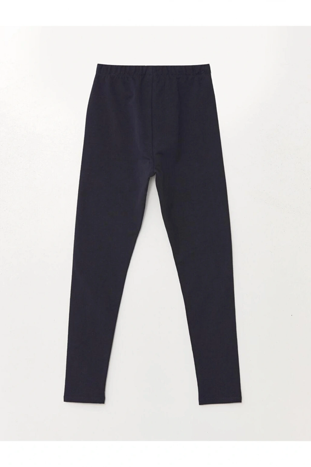 Beli Lastikli Basic Kız Çocuk Tayt