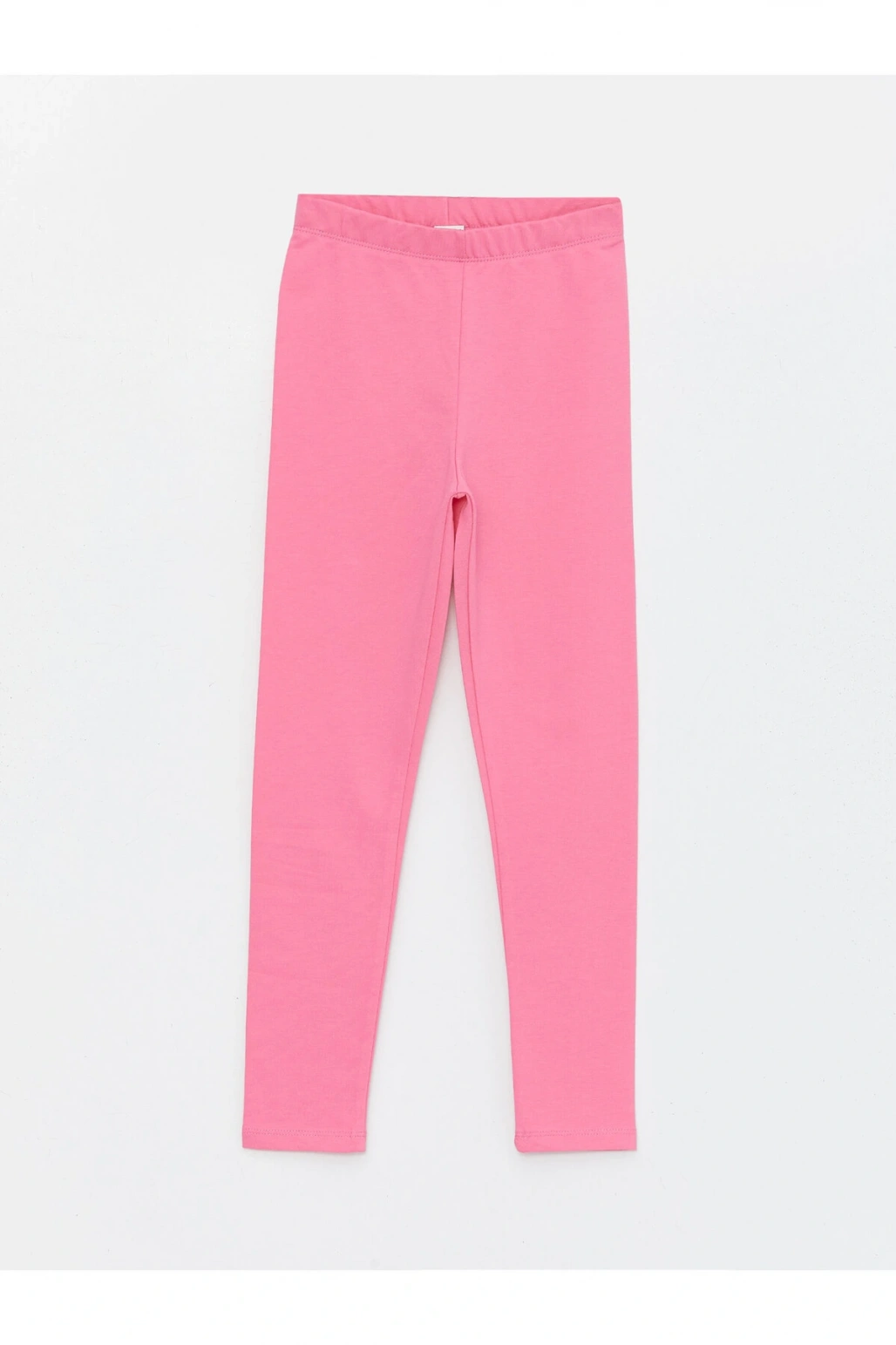 Beli Lastikli Basic Kız Çocuk Tayt