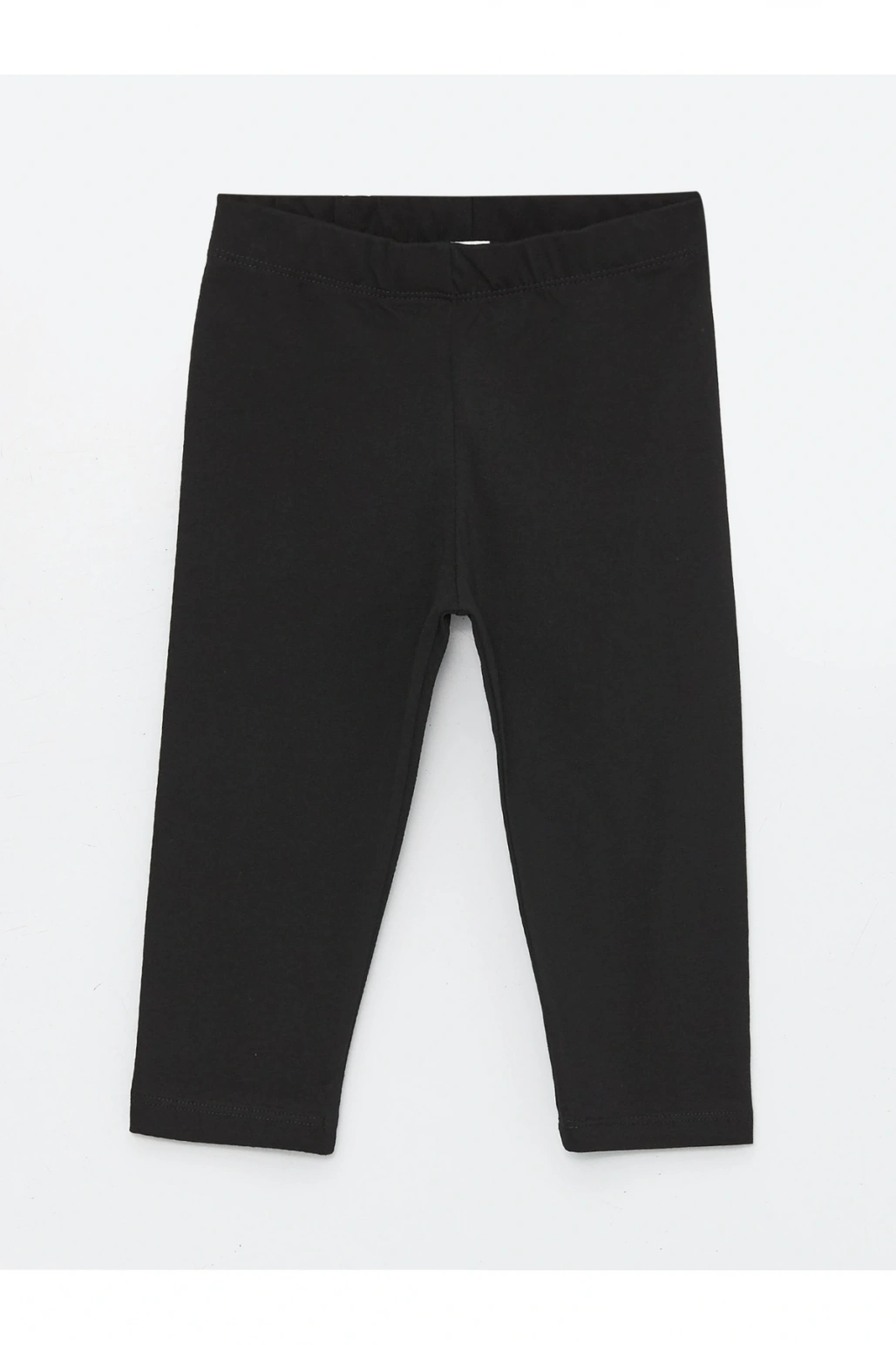 Beli Lastikli Basic Kız Çocuk Tayt