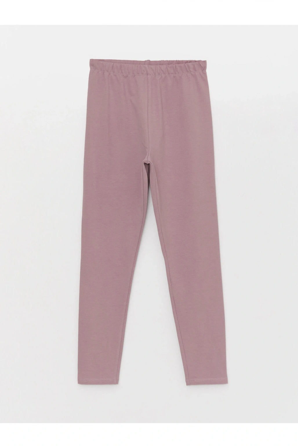 Beli Lastikli Basic Kız Çocuk Uzun Tayt