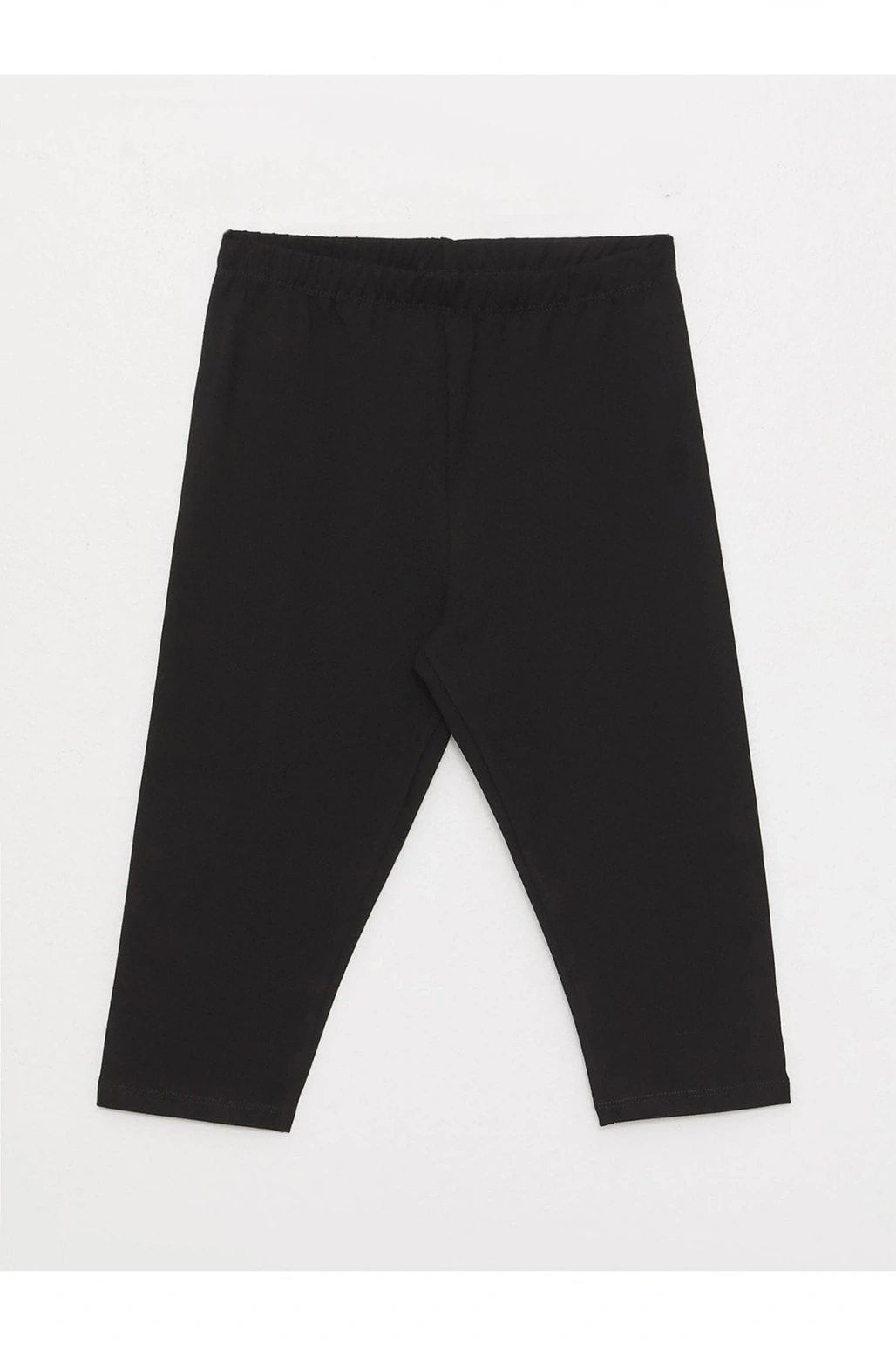 Beli Lastikli Basic Pamuklu Kız Çocuk Tayt