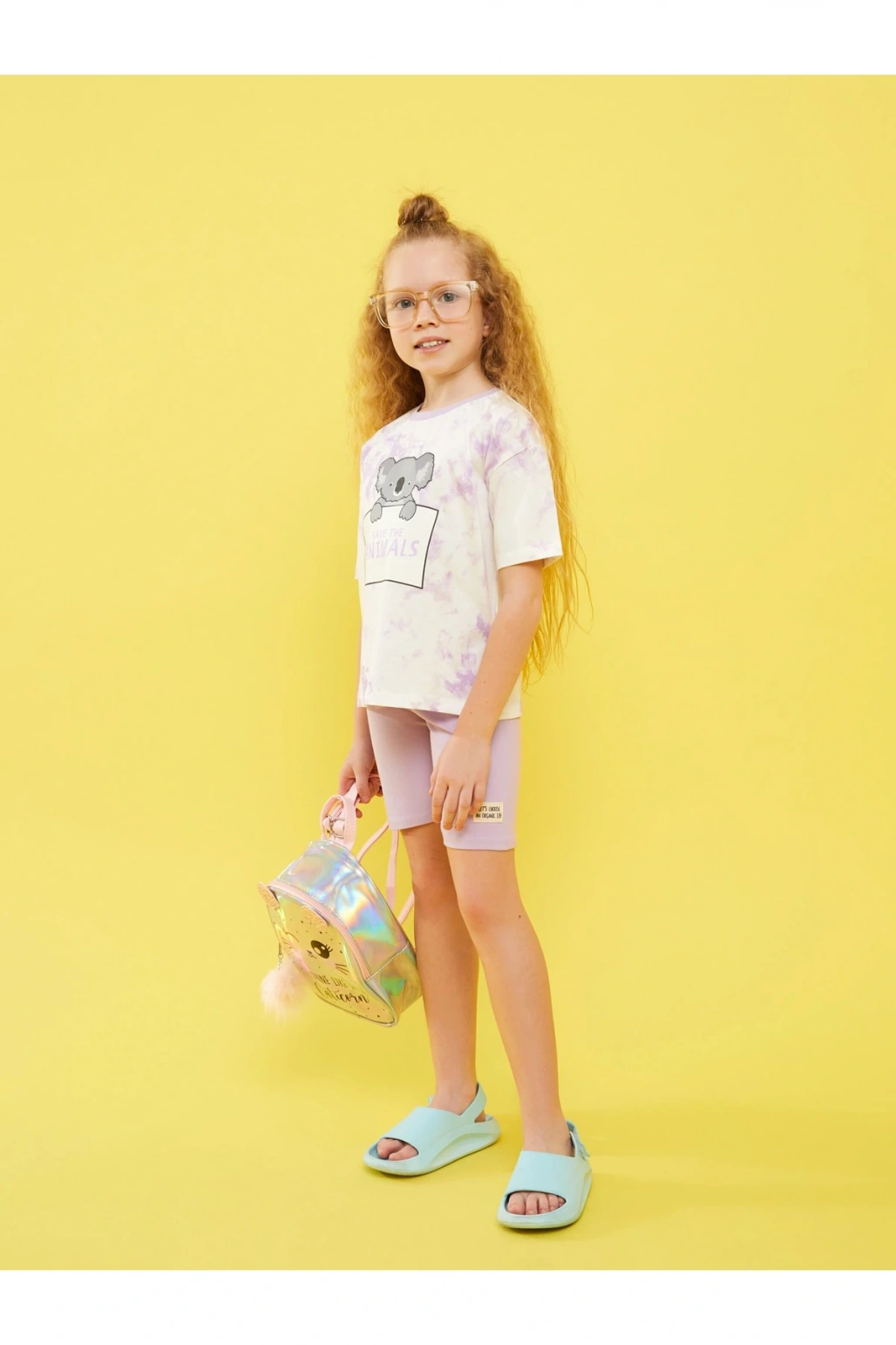 Beli Lastikli Basic Pamuklu Kız Çocuk Tayt