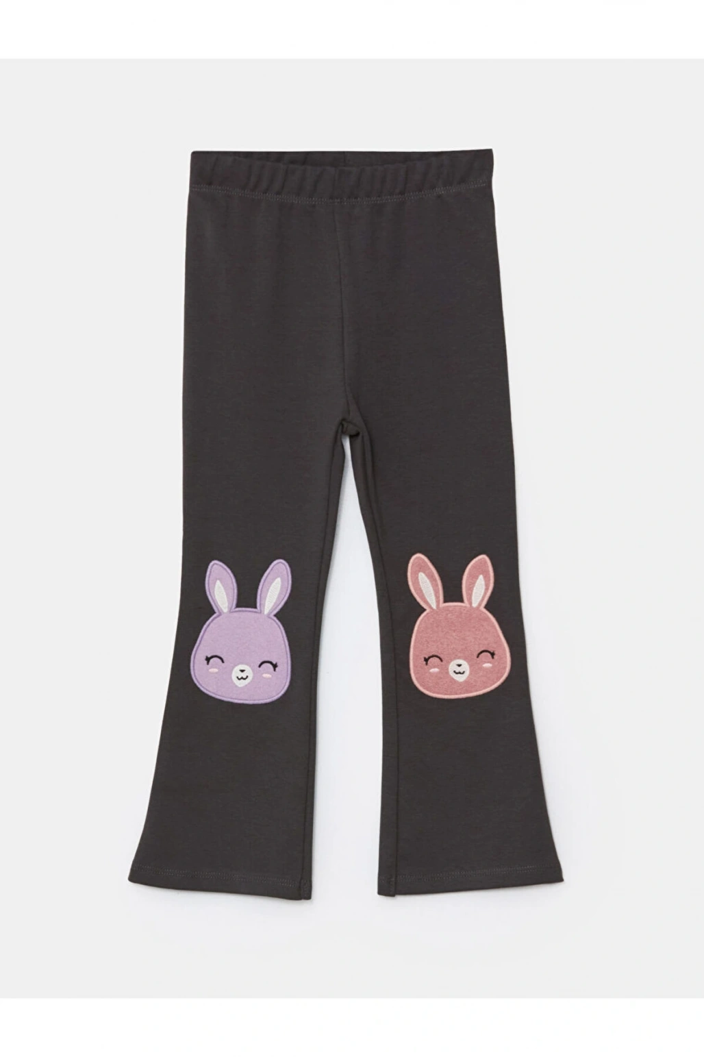 Beli Lastikli Baskılı ispanyol Paça Kız Bebek Tayt