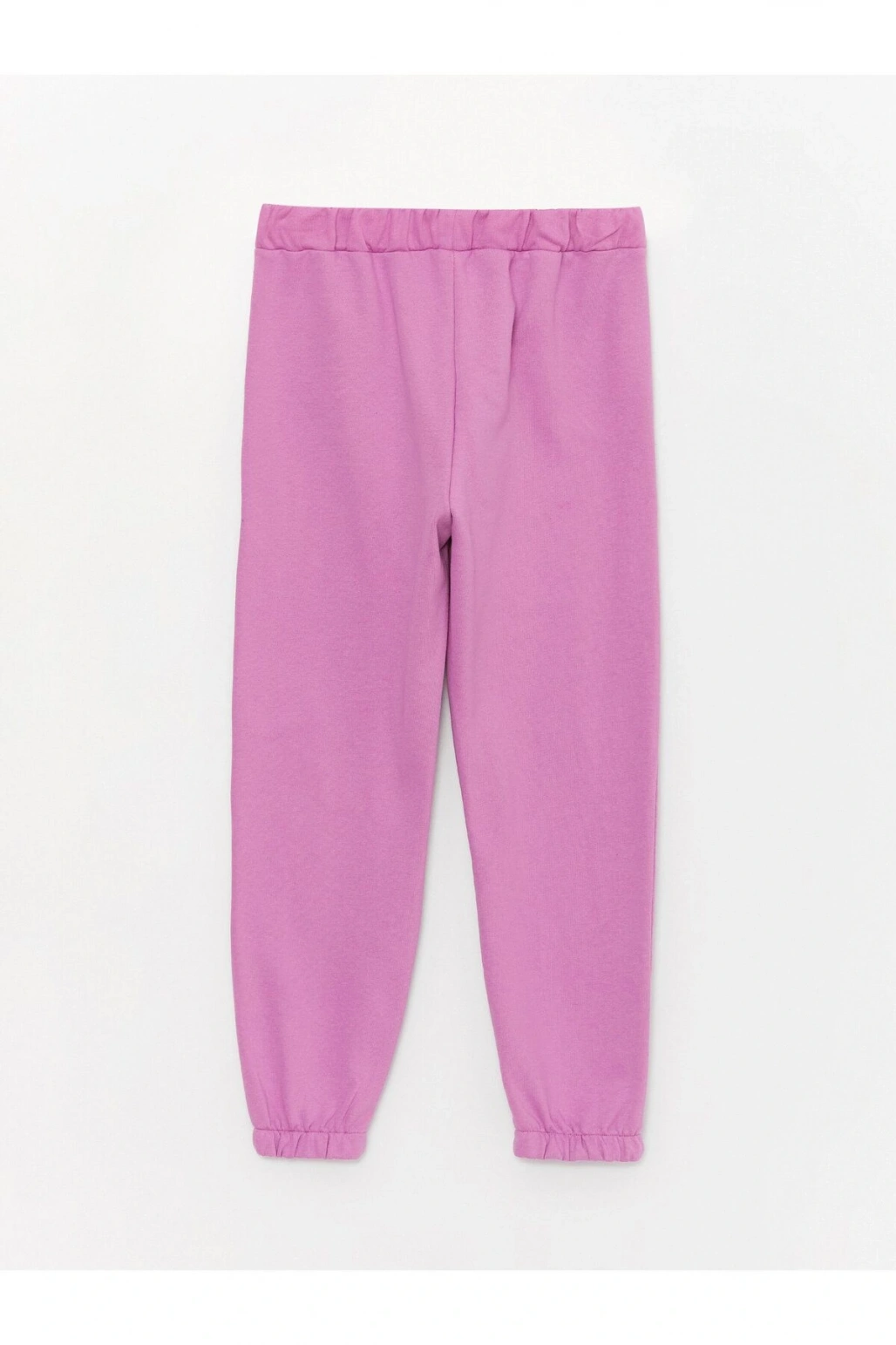 Beli Lastikli Baskılı Kız Çocuk Jogger Eşofman Altı