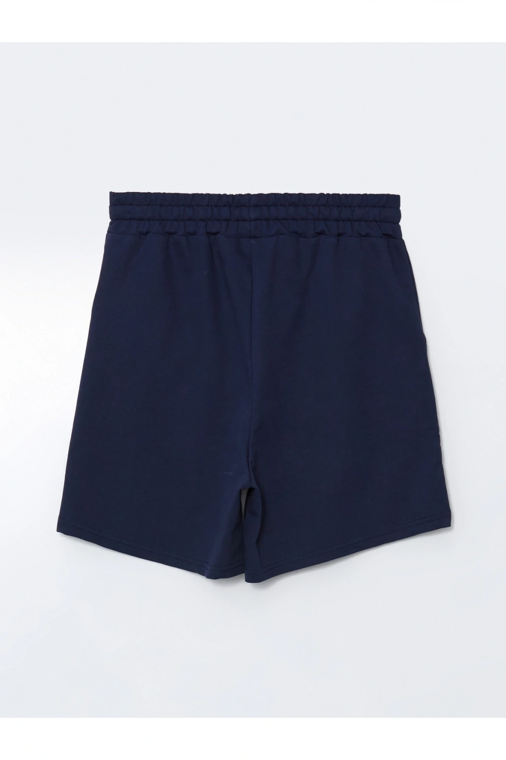 Beli Lastikli California Baskılı Kadın Şort