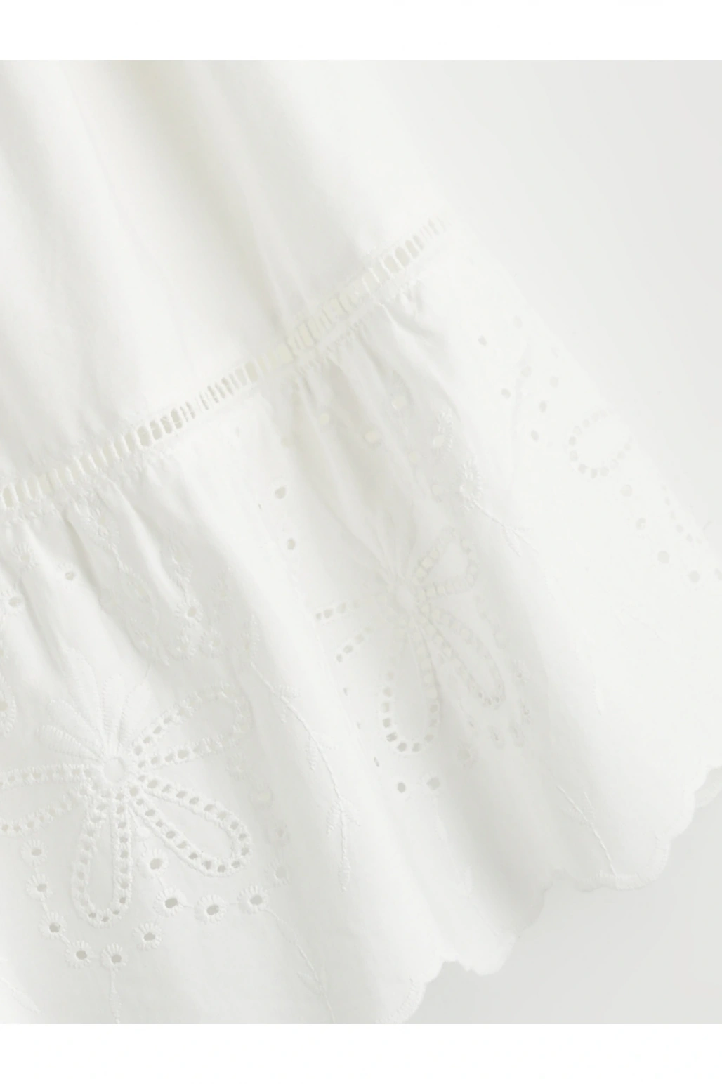 Beli Lastikli Çiçekli Kız Çocuk Etek