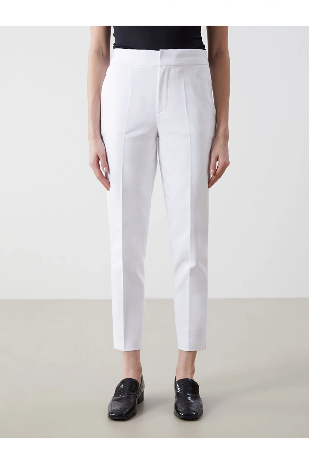 Beli Lastikli Dar Fit Kadın Pantolon