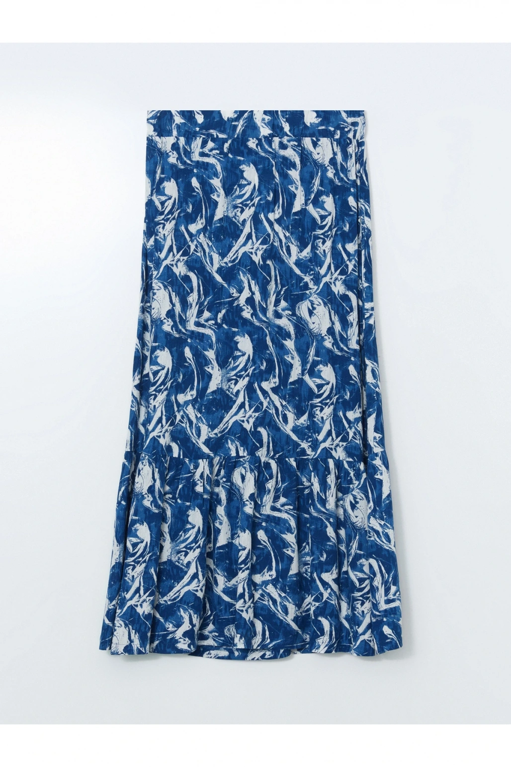 Beli Lastikli Desenli A Kesim Etek