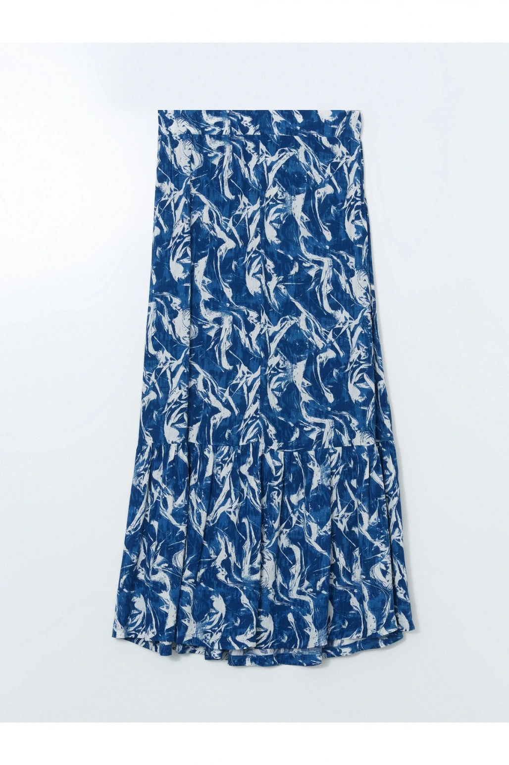 Beli Lastikli Desenli A Kesim Etek