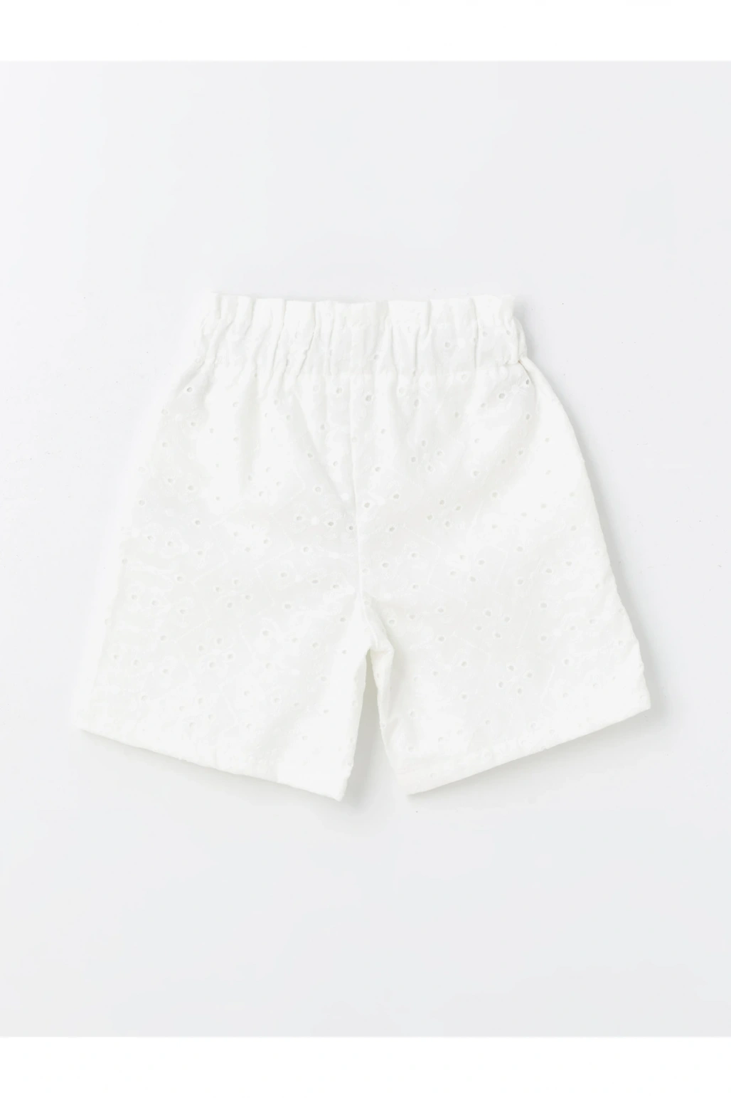 Beli Lastikli Fisto Detaylı Kız Çocuk Şort