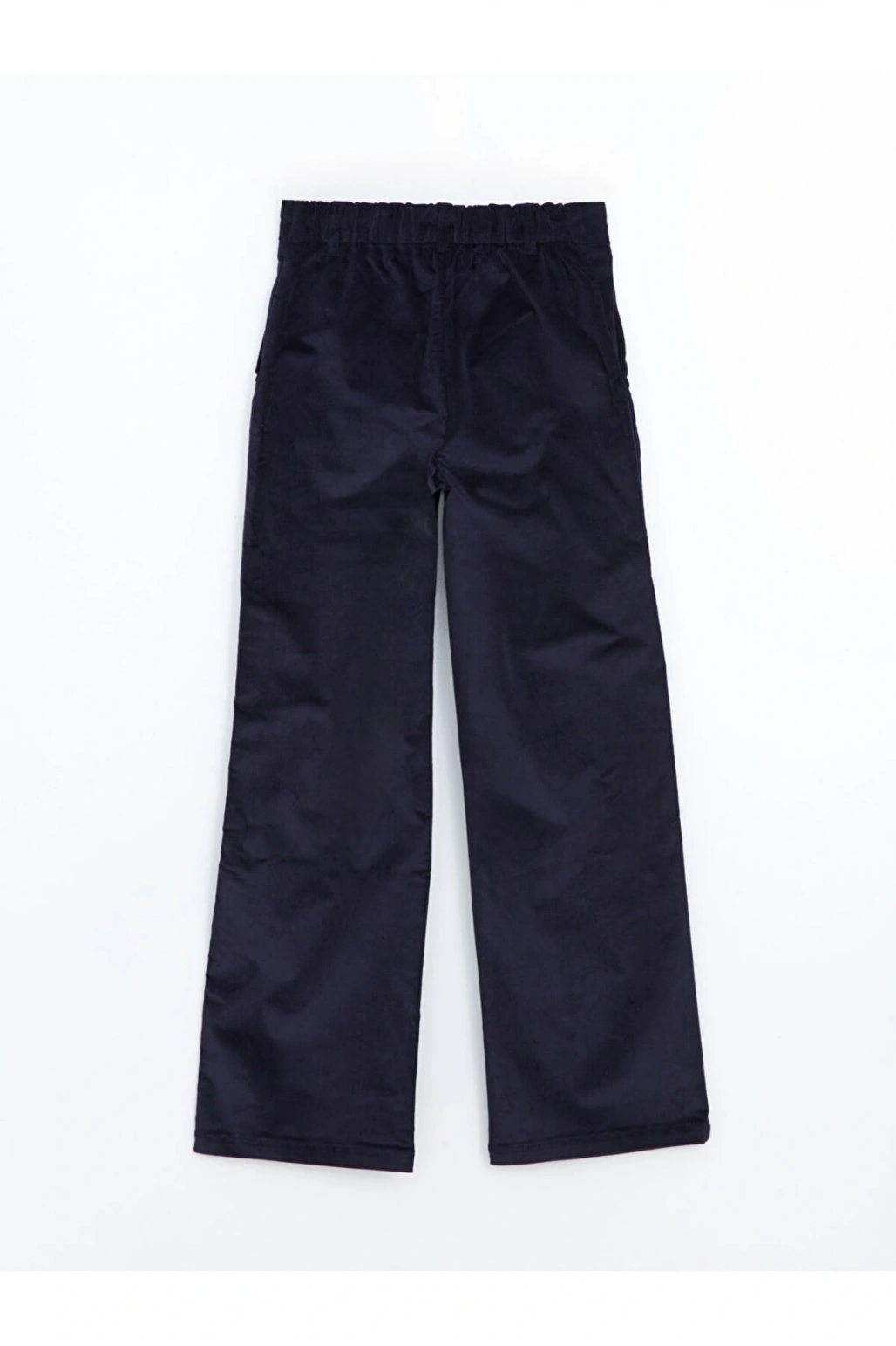 Beli Lastikli Kadife Kadın Pantolon