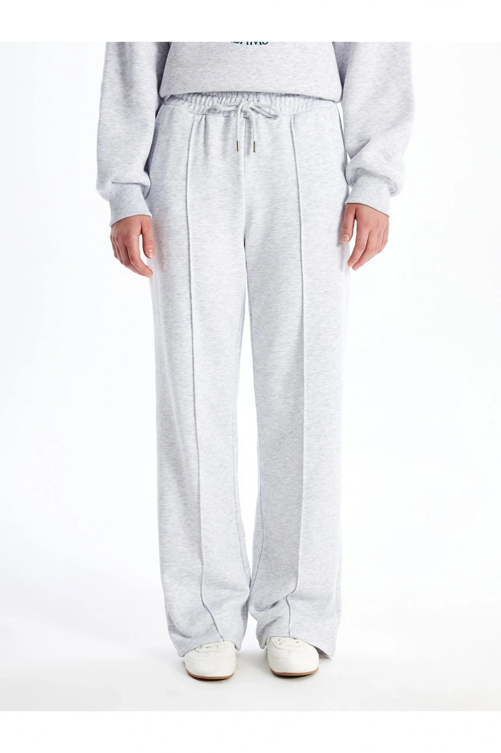 Beli Lastikli Kadın Eşofman Altı