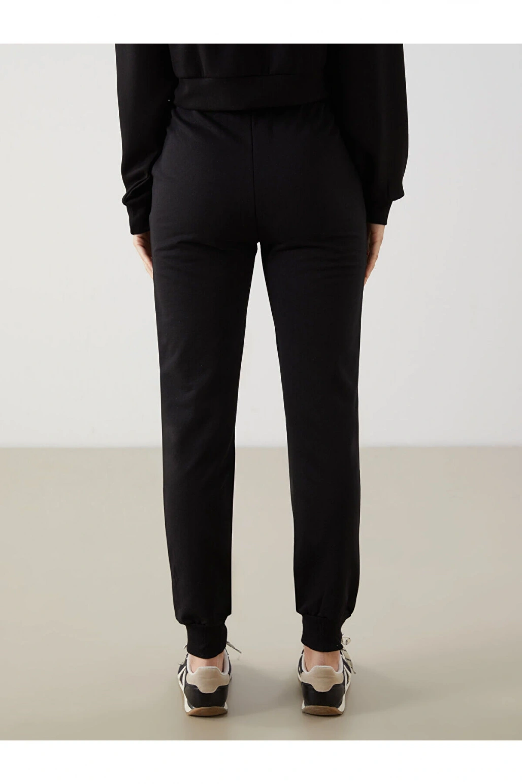 Beli Lastikli Kadın Jogger Eşofman Altı