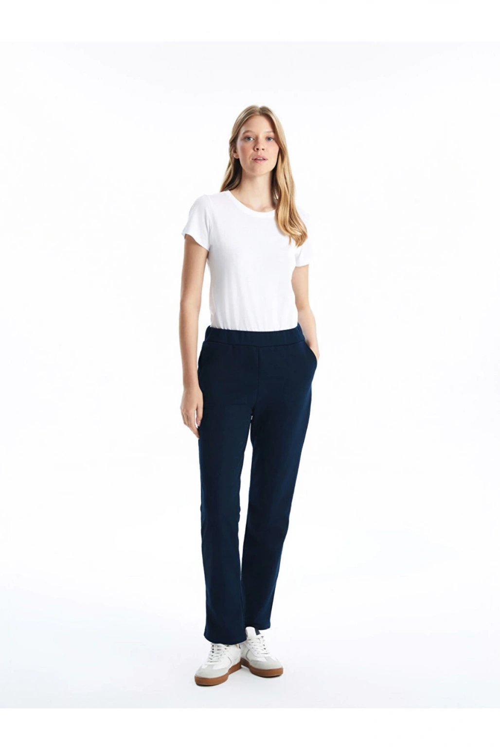 Beli Lastikli Kadın Kalın Eşofman Altı