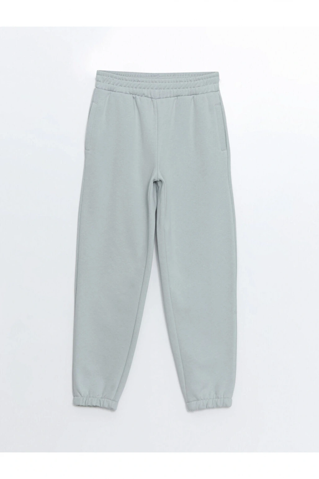 Beli Lastikli Kadın Kalın Jogger Eşofman Altı