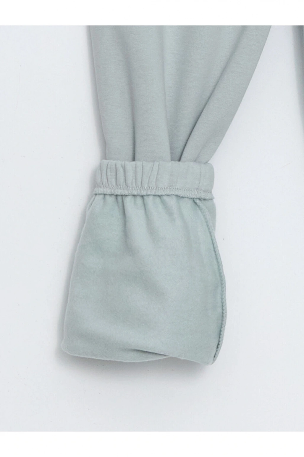 Beli Lastikli Kadın Kalın Jogger Eşofman Altı