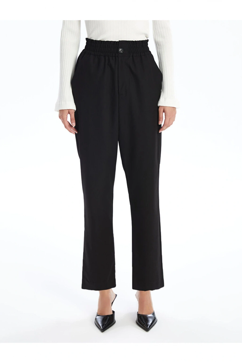 Beli Lastikli Kadın Pantolon