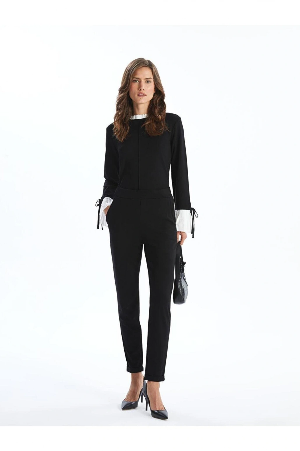 Beli Lastikli Kadın Pantolon (S5)