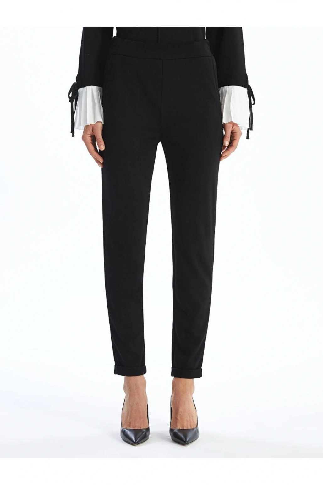 Beli Lastikli Kadın Pantolon (S5)